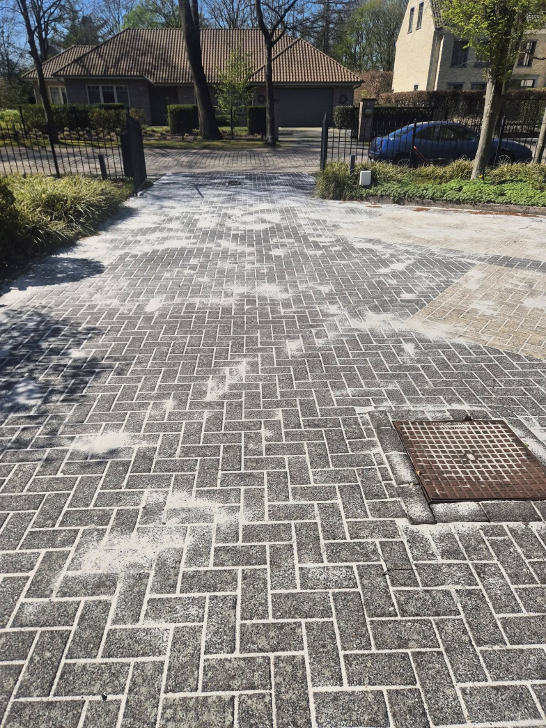 Tuinman in de buurt Essen, Antwerpen